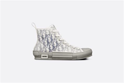 blue dior sneakers high top|Dior b23 high top price.